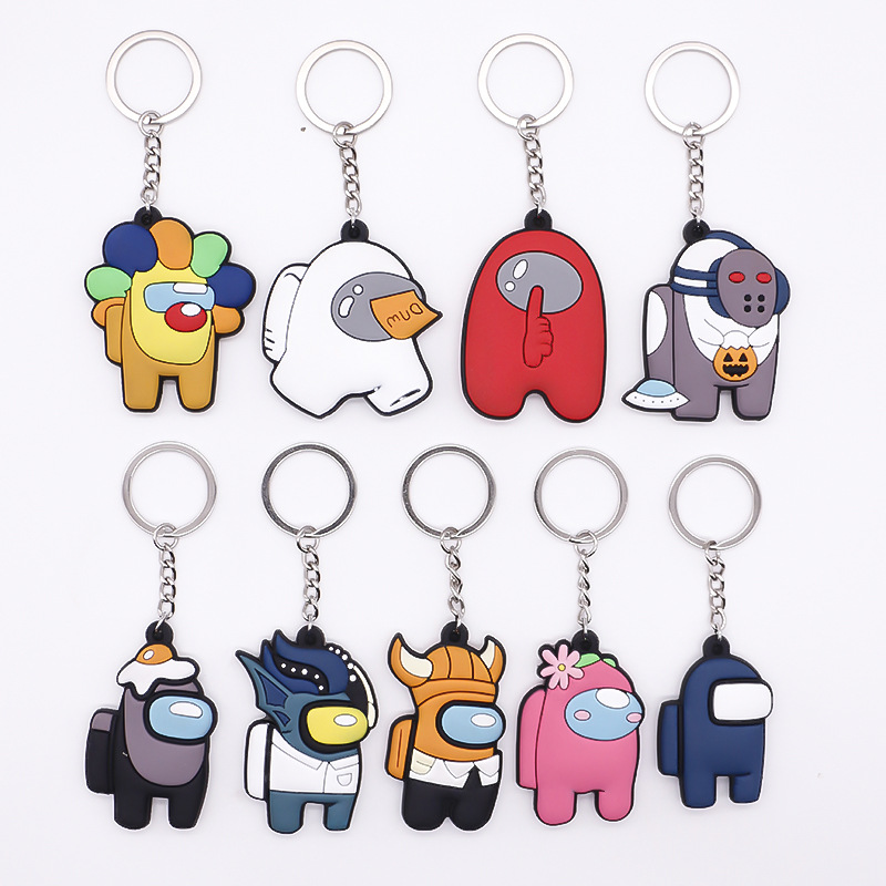 among us rubber keychain price for 1 pcs