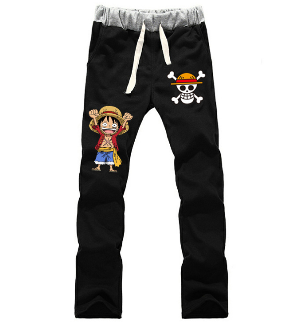 one piece anime pants