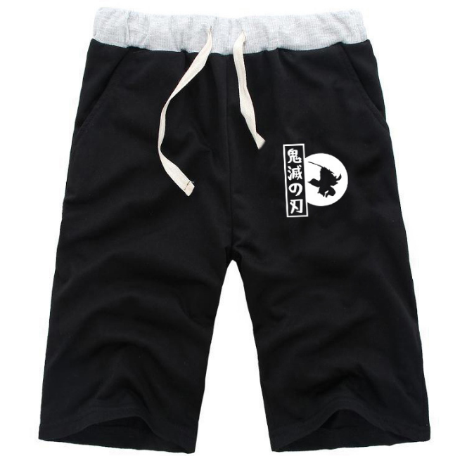 demon slayer anime beach shorts