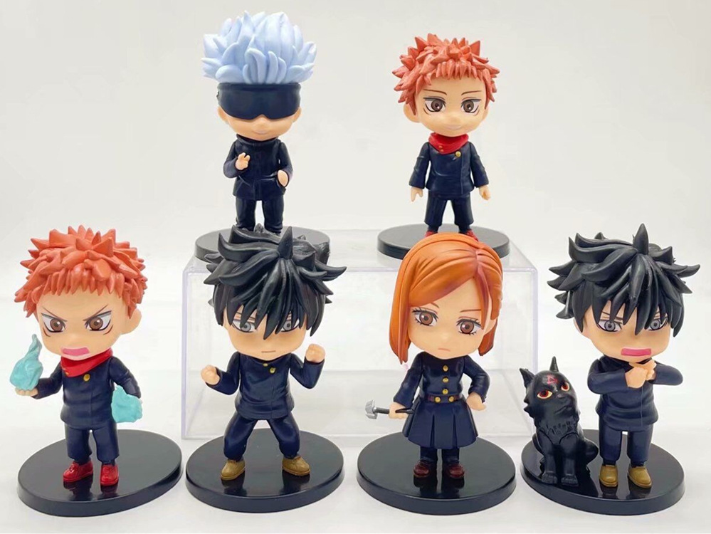 Jujutsu Kaisen anime Figure set (6pcs a set)(opp bag)