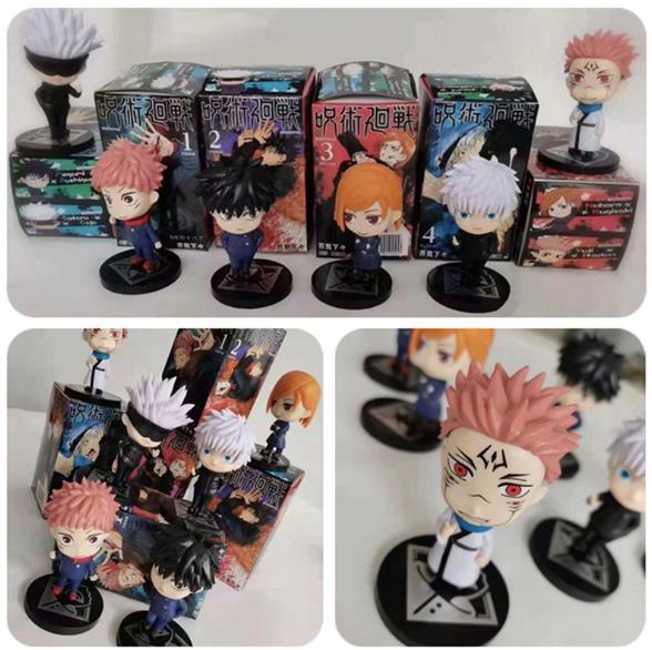 Jujutsu Kaisen anime Figure set (6pcs a set)(opp bag)