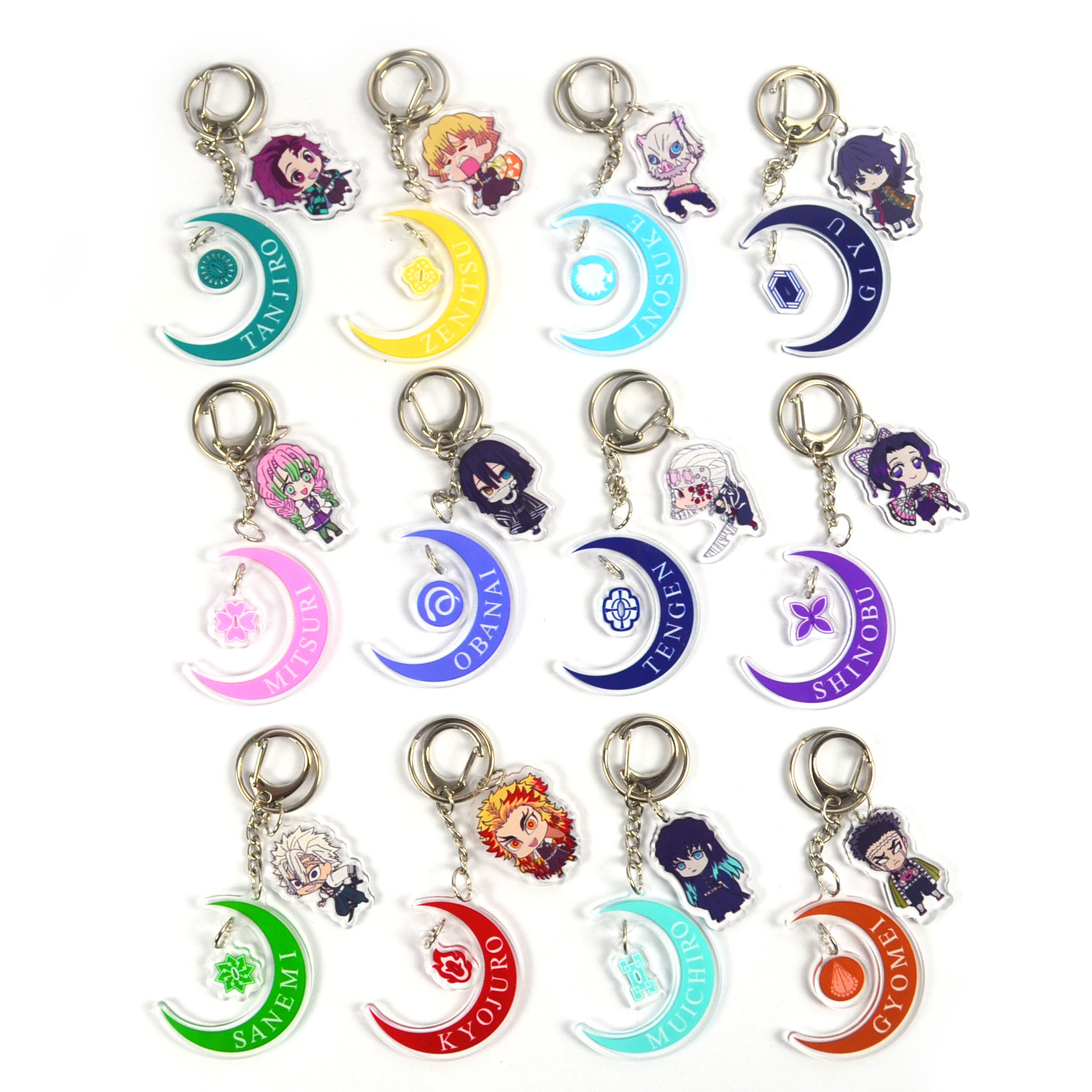 demon slayer anime keychain