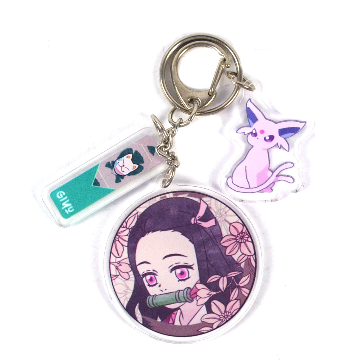 demon slayer anime acrylic keychain