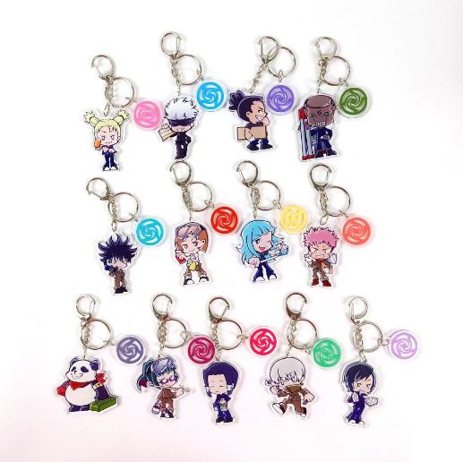 Jujutsu Kaisen anime keychain