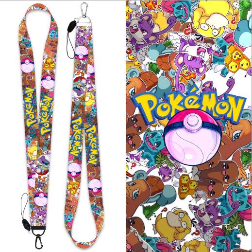 pokemon anime lanyard phonestrap ( 45cm*2.5cm )