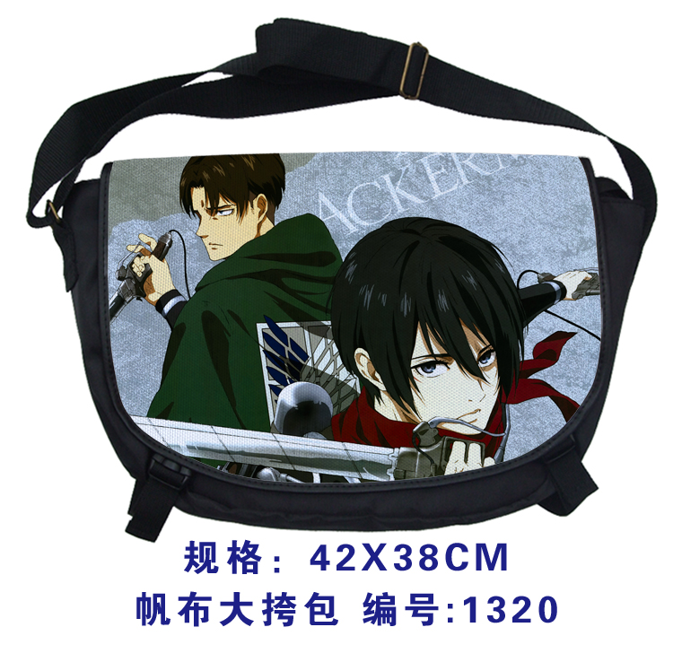 attack on titan anime bag