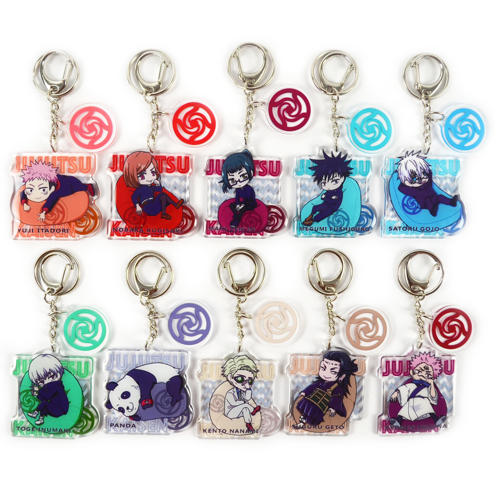 demon slayer anime keychain