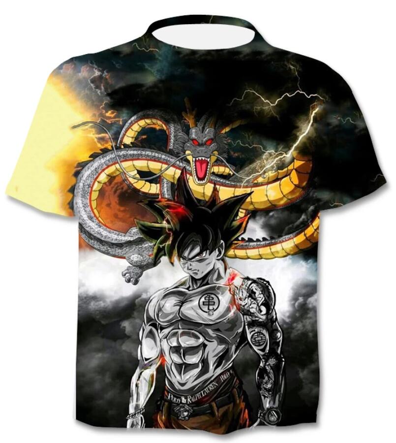 Dragon Ball anime 3D printed T-shirt 23 styles