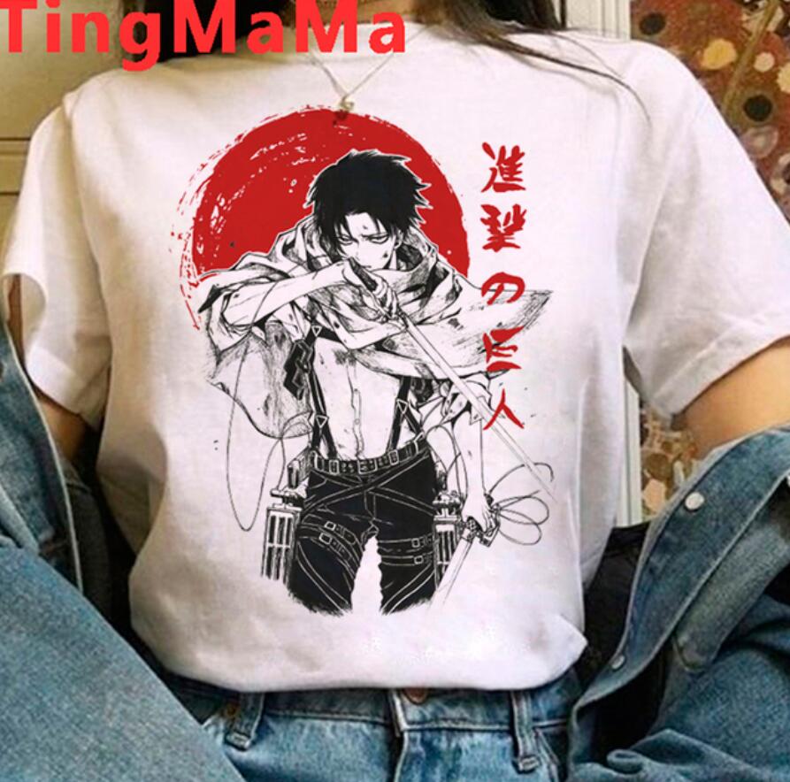 Attack on Titan anime WHITE T-shirt 27 styles