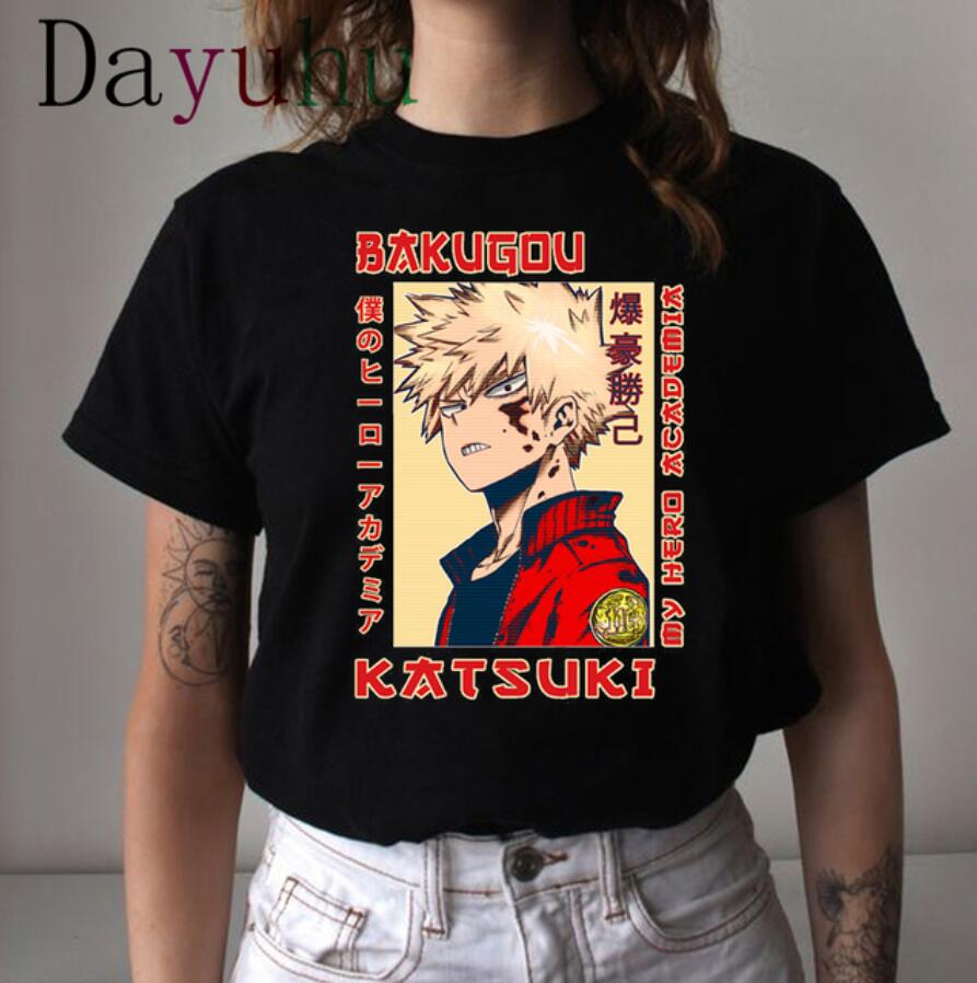 My Hero Acaemia anime BLACK T-shirt 7 styles