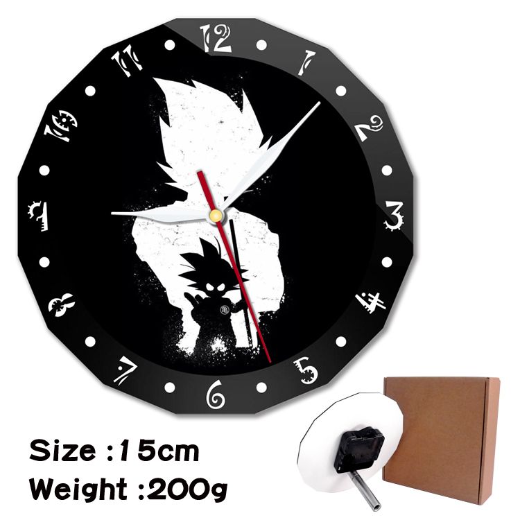 dragon ball anime wall clock