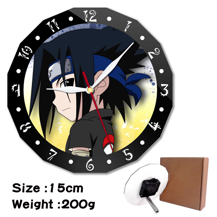 naruto anime  wall clock