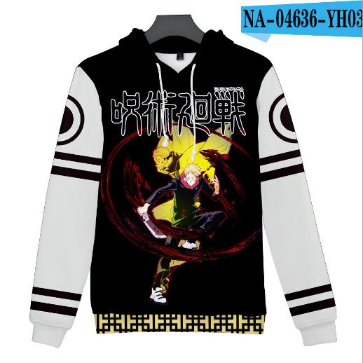 Jujutsu Kaisen anime  3d printed hoodie