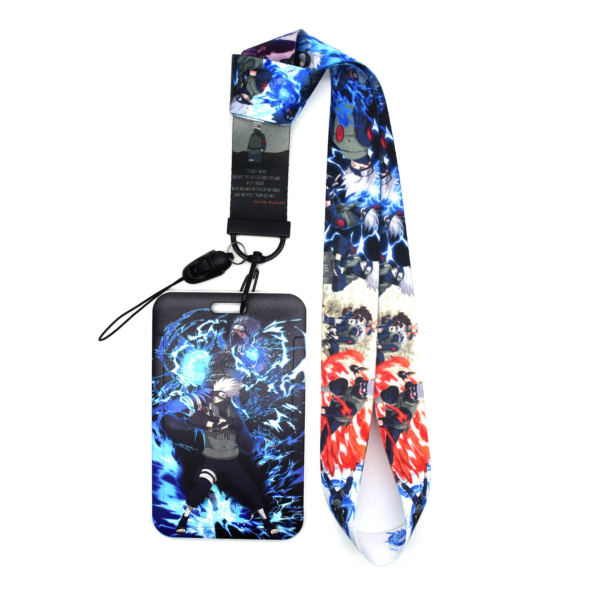 naruto anime  lanyard phonestrap ( 45cm*2.5cm )