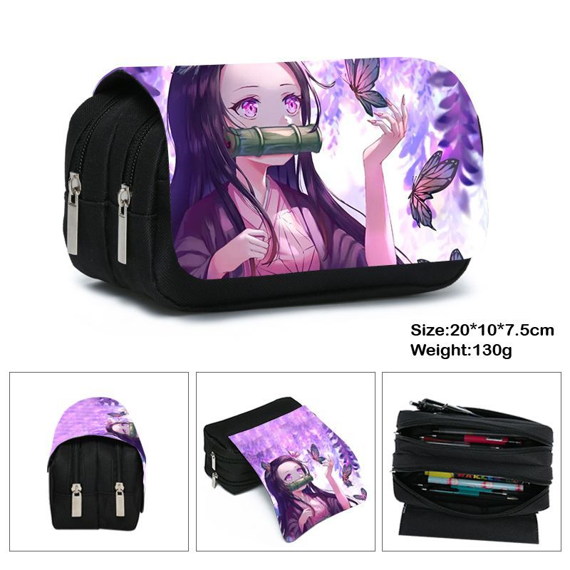 demon slayer anime pencil bag