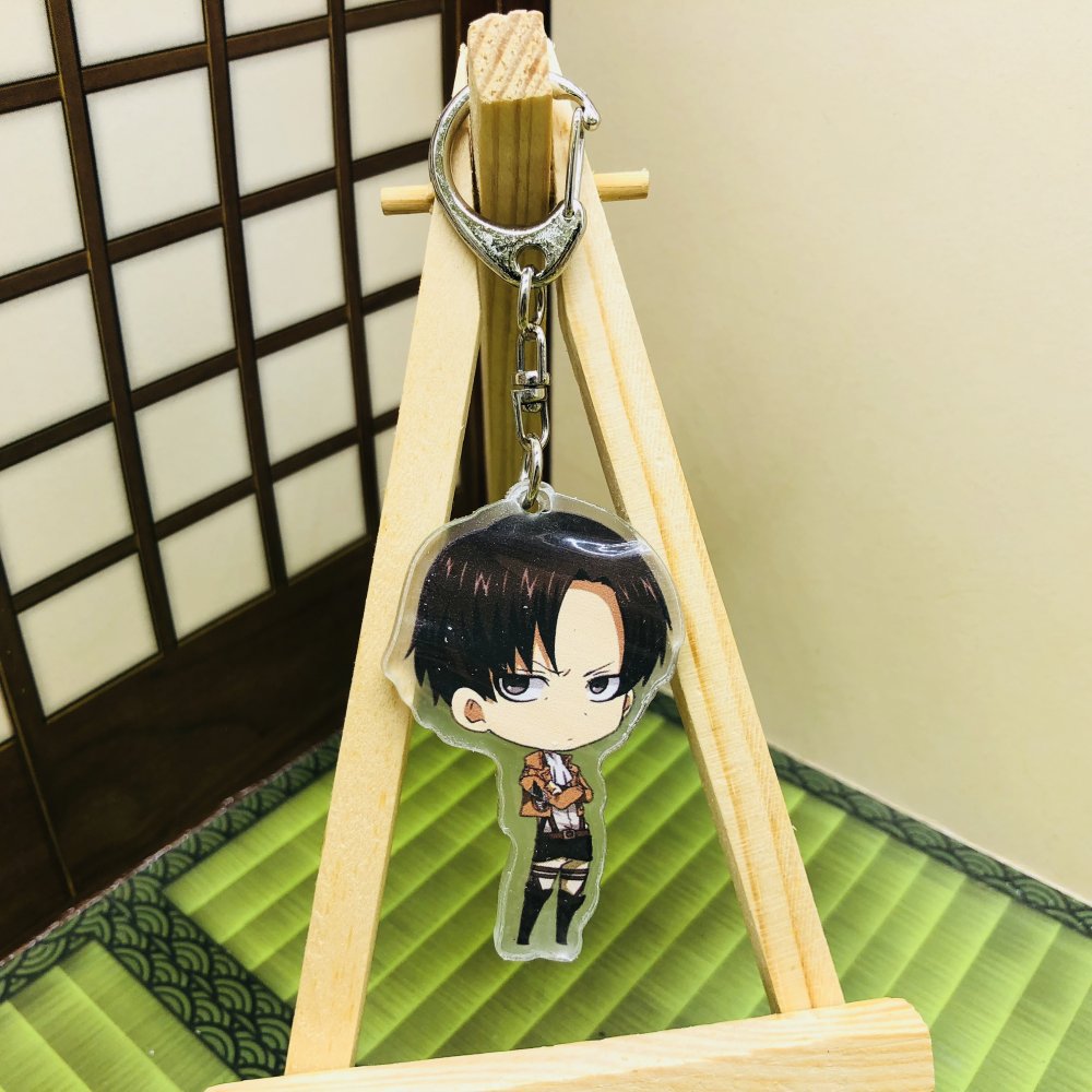 attack on titan anime keychain