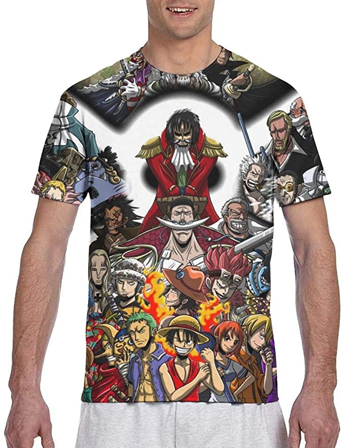 One Piece anime 3D printed T-shirt 11 styles