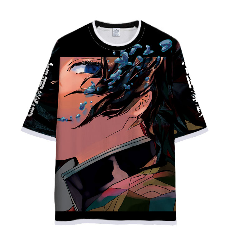 Demon Slayer Kimets anime 3D printed T-shirt 17 styles