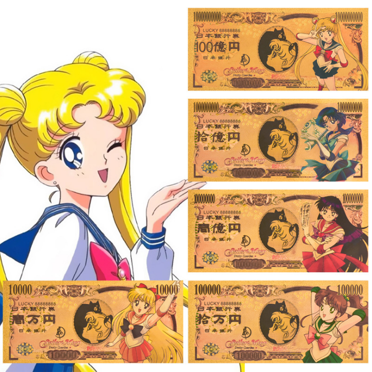 Sailor Moon anime memory cash