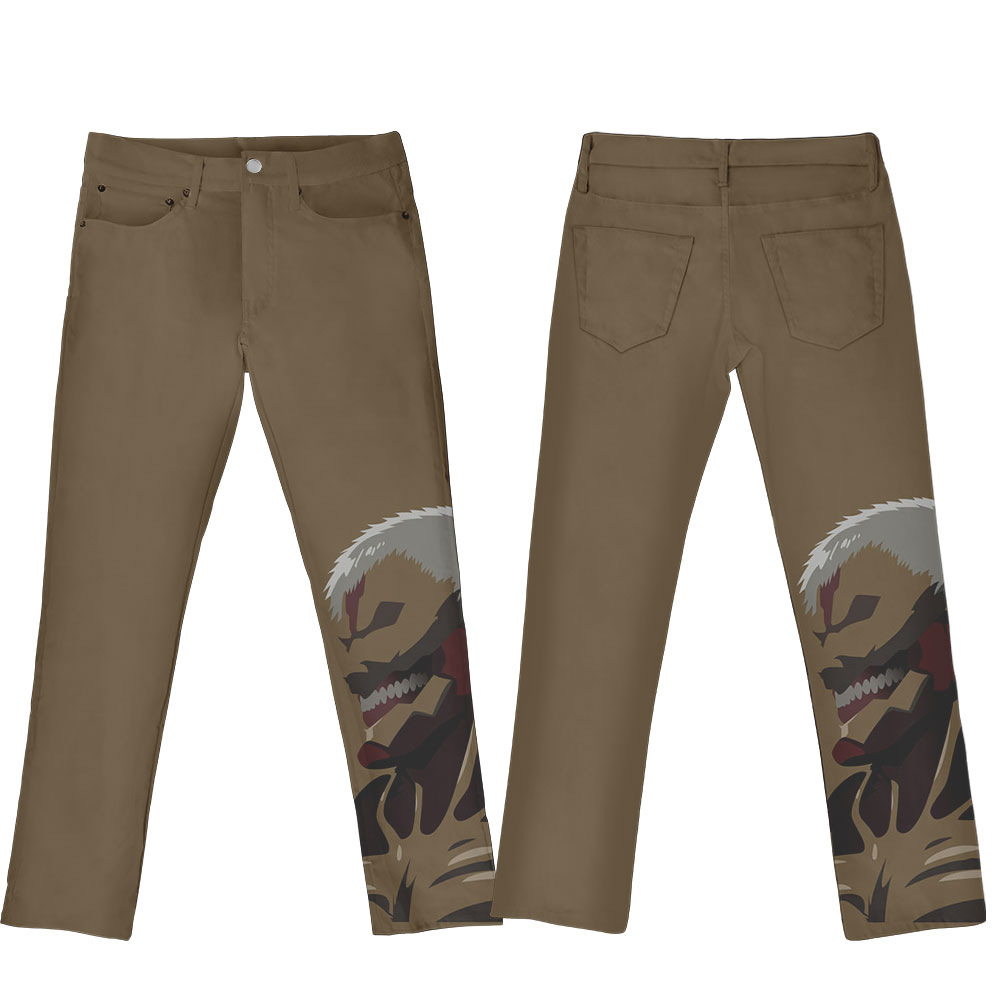 attack on titan anime  3d printed pants