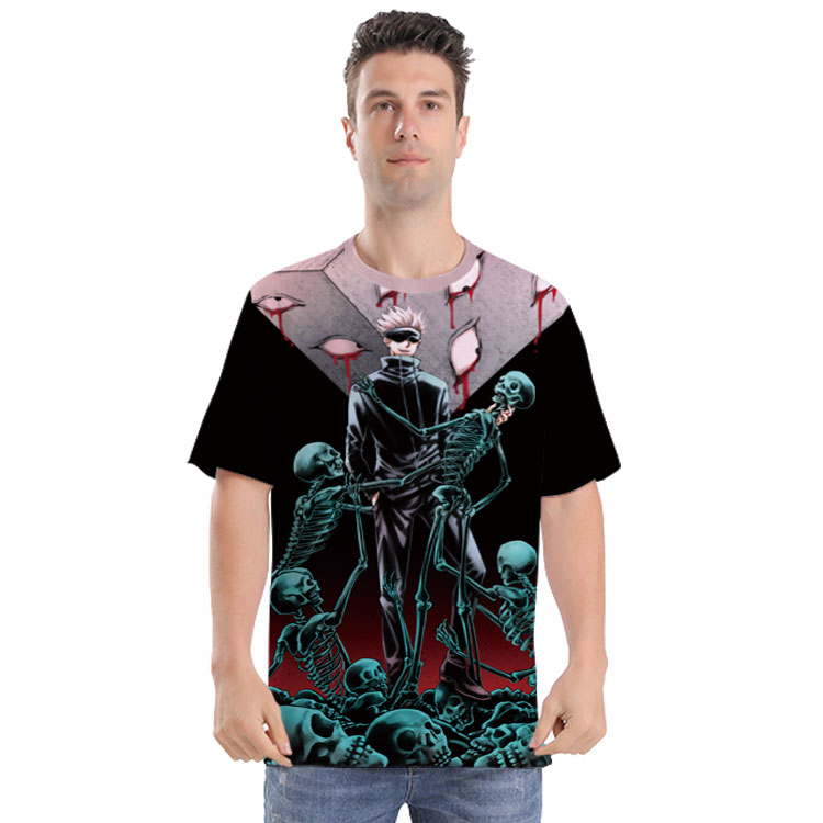 Jujutsu Kaisen anime 3D printed T-shirt 25 styles