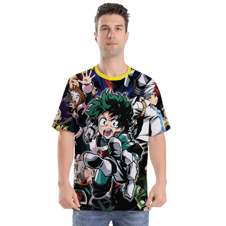 My Hero Acaemia anime T-shirt 3 styles