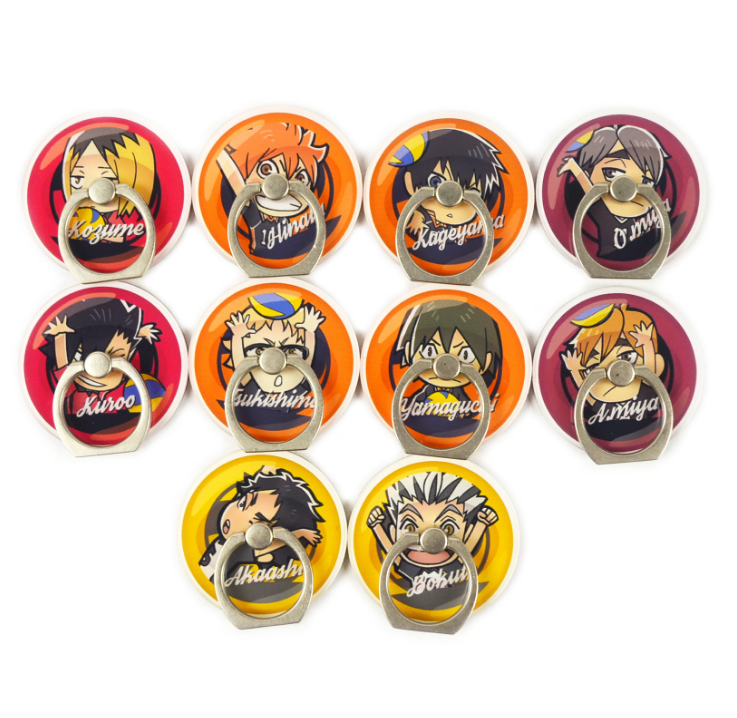 haikyuu anime  phone holder random selection