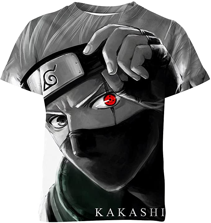 Naruto anime 3D printed T-shirt f4 styles