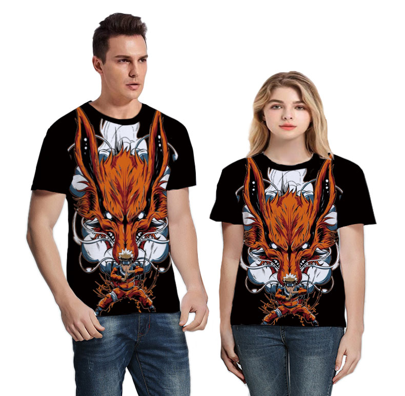 Naruto anime 3D printed T-shirt 15 styles