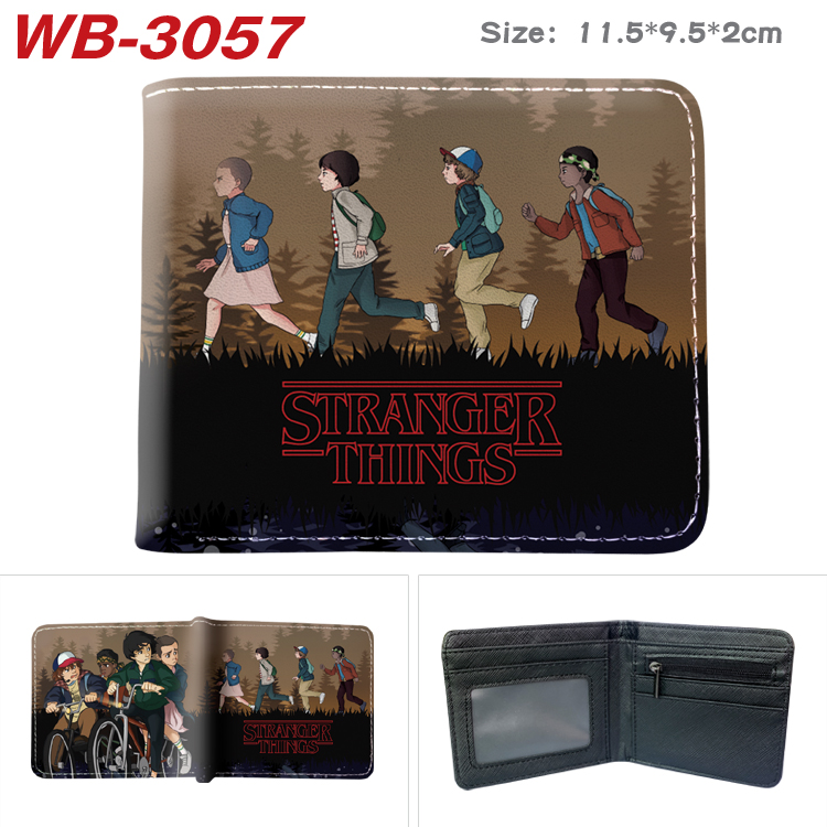 Stranger Things Season anime wallet 11.5cm*9.5cm*2cm 12 styles