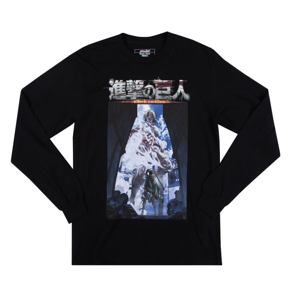 Attack on Titan anime long sleeves T-shirt