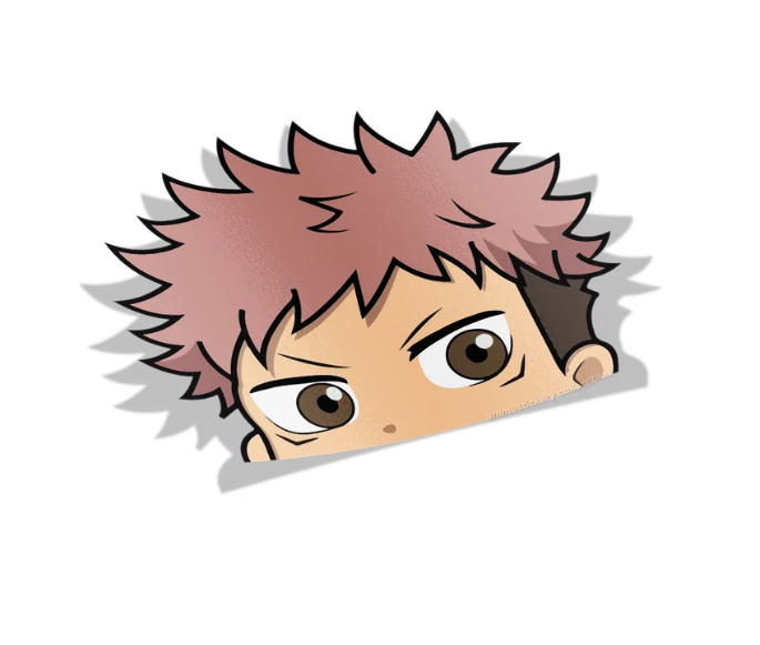 Jujutsu Kaisen anime car sticker