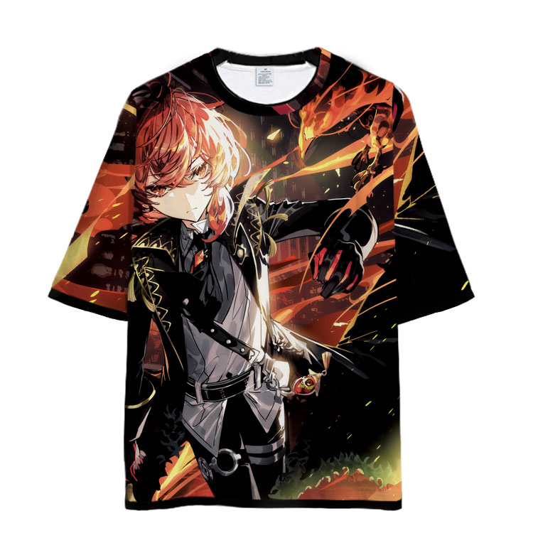 Genshin Impact anime T-shirt 12 styles