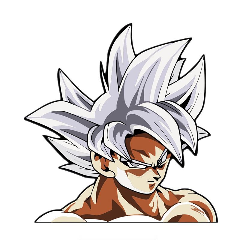 dragon ball anime car sticker