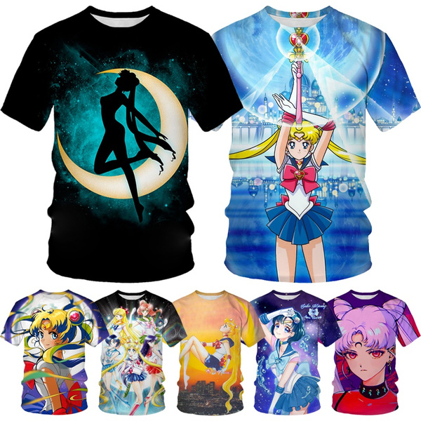 sailormoon anim 3D Printing T-shirt