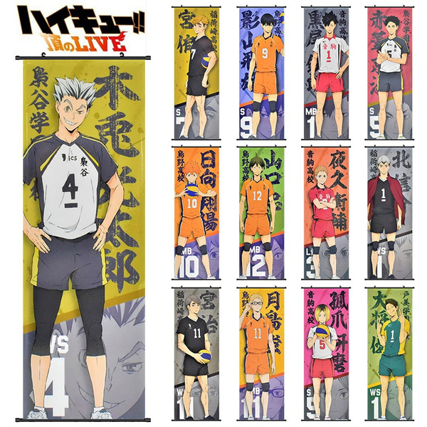 haikyuu anime wallscroll 60*90cm