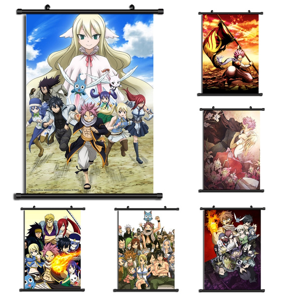 fairy tail anime wallscroll 60*90cm