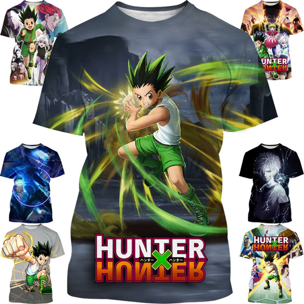 hunter anime 3D Printing T-shirt