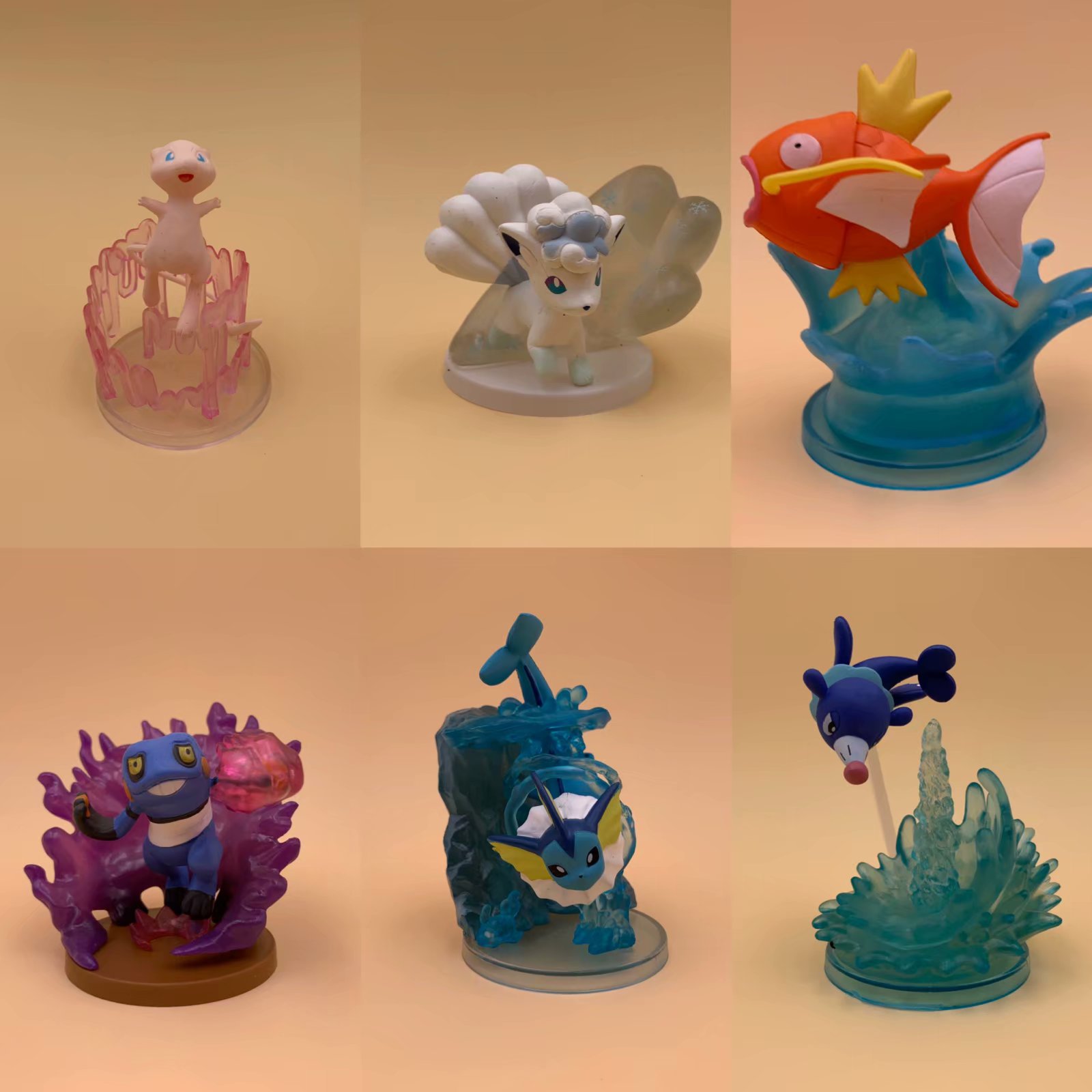 pokemon anime figure price for a set of 6 pcs