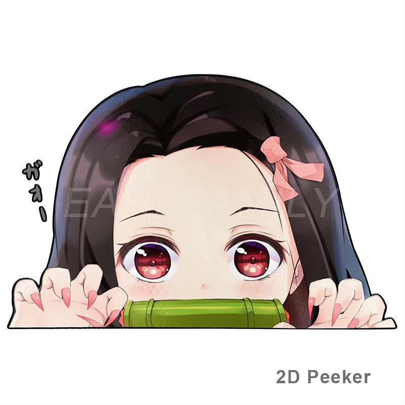 demon slayer anime car sticker