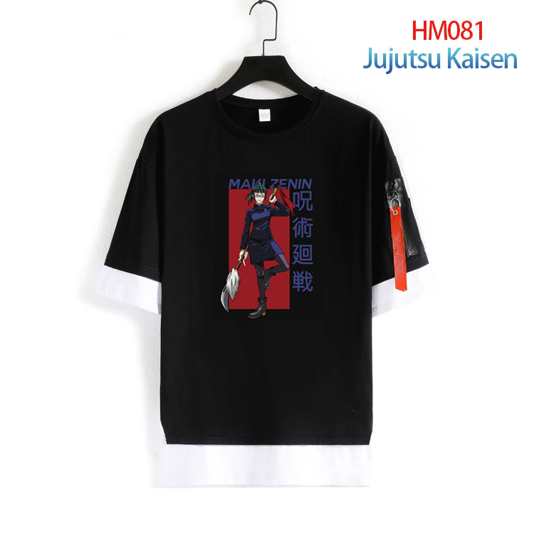 Jujutsu Kaisen anime black & white T-shirt 12 styles