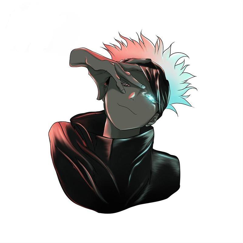 Jujutsu Kaisen anime car sticker