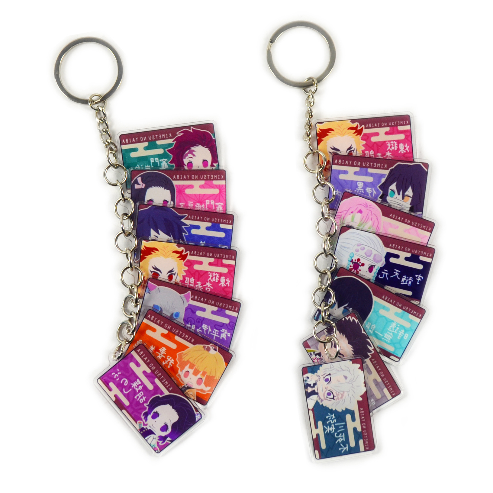 demon slayer anime keychain