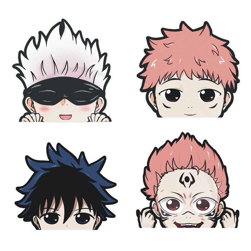 Jujutsu Kaisen anime car sticker