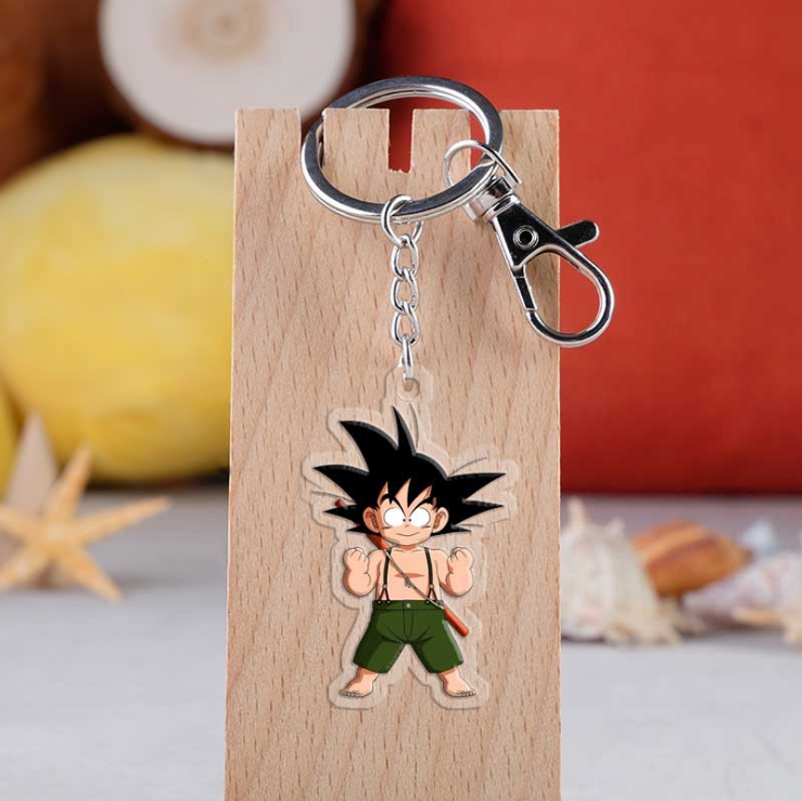 dragon ball anime keychain