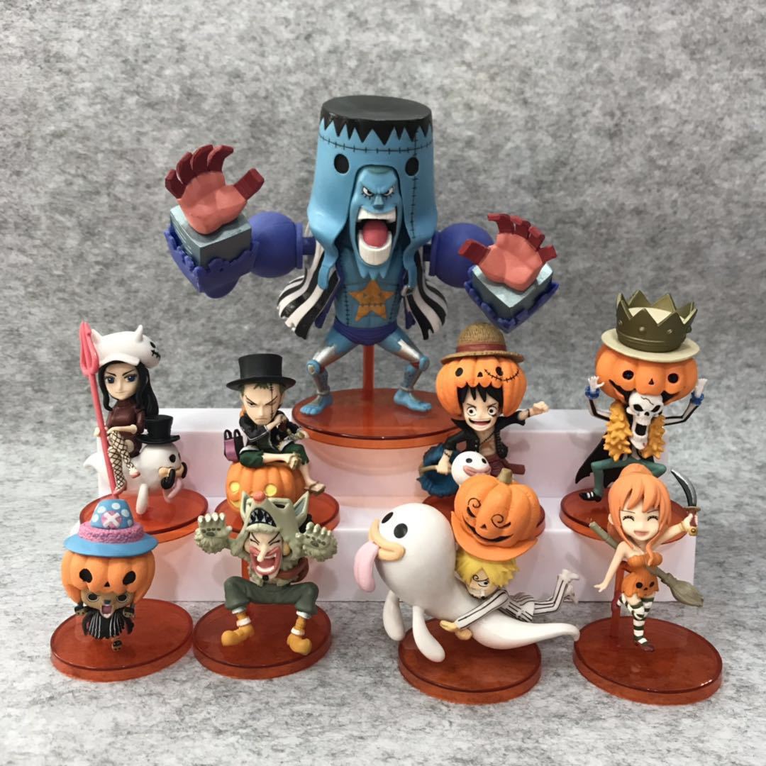 One Piece anime figure price for a set of 9 pcs