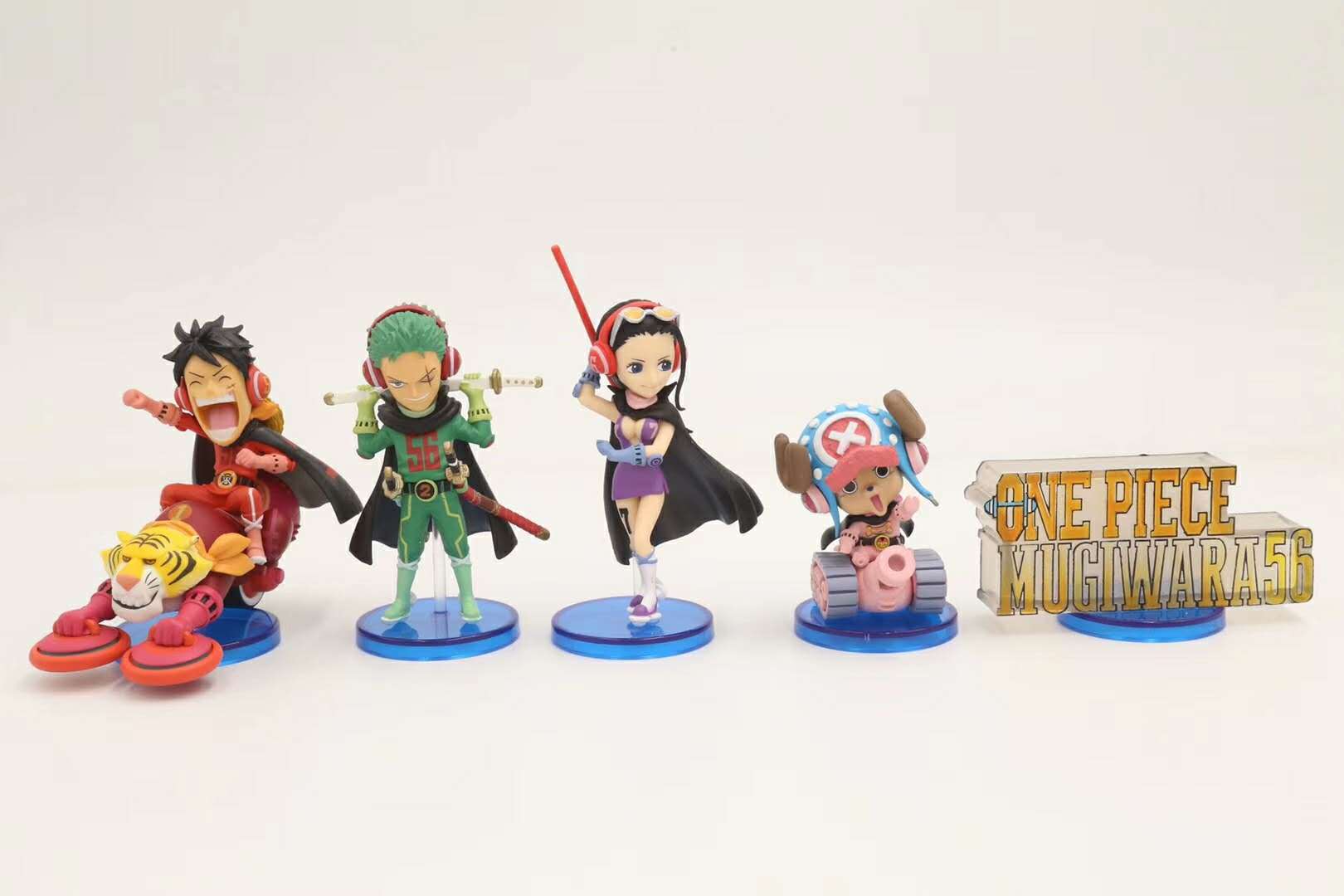 One Piece anime figure price for a set of 4 pcs