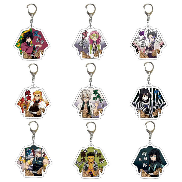 demon slayer anime keychain