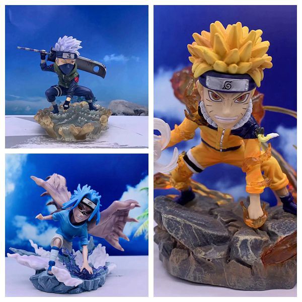 Naruto anime figure 3 styles