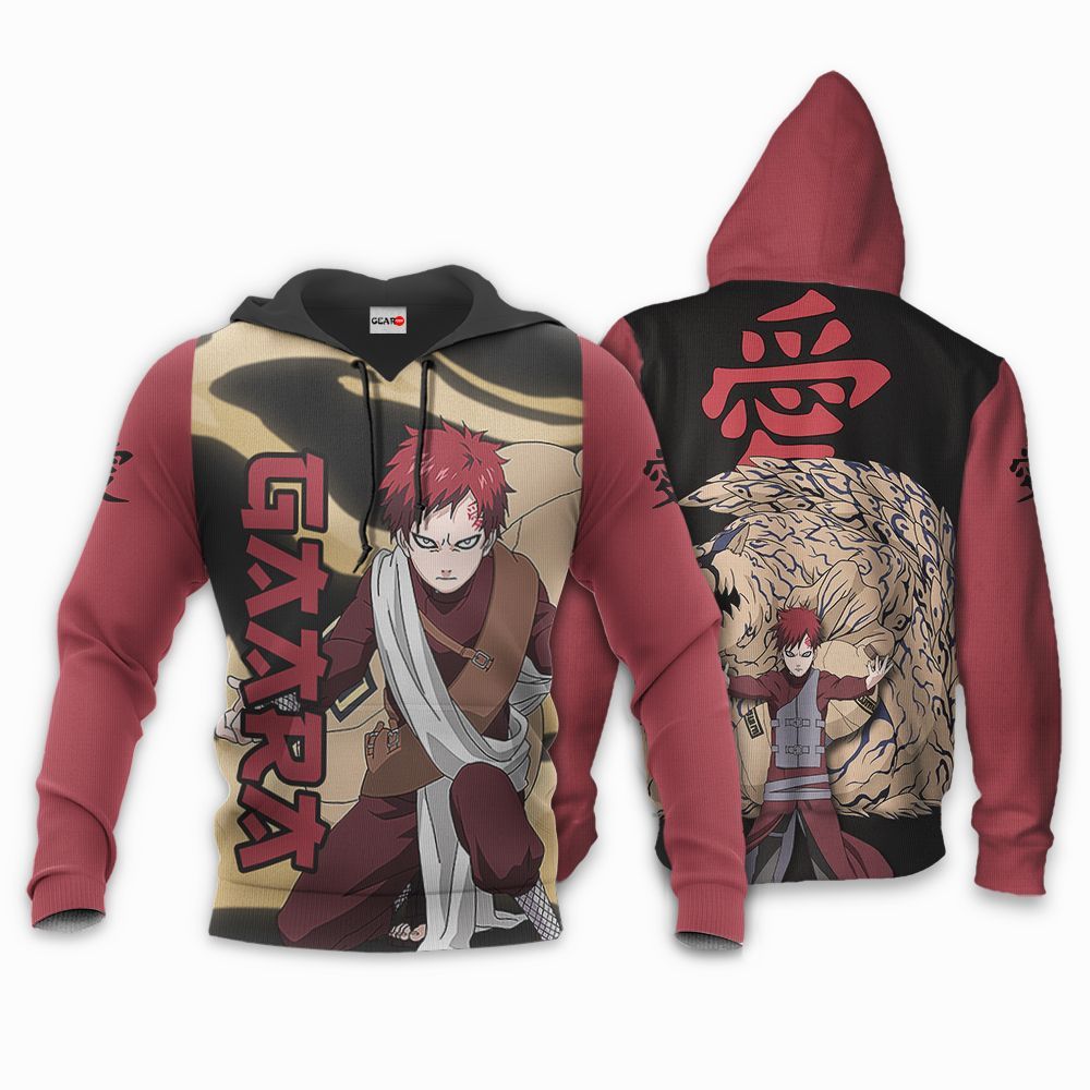 Naruto anime red hoodie & zip hoodie 20 styles
